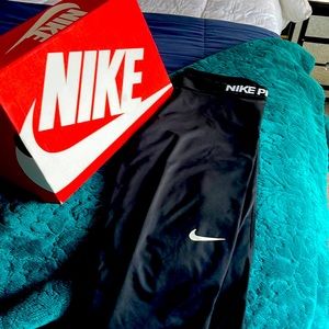 Nike Pro Running tights.  GUC-some pilling around waistband.  Pls check pics!